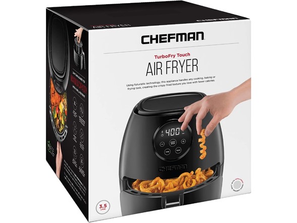 CHEFMAN Small Air Fryer, 3.6 Qt