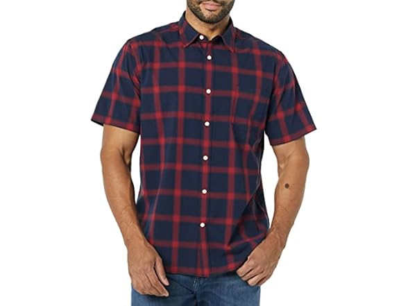 AE Mens Slim-Fit Poplin Shirt