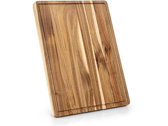 Takywep Acacia Wood Cutting Board, 24x18