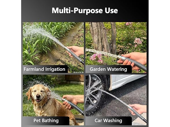 Guitrees 25FT Upgraded Garden Hose