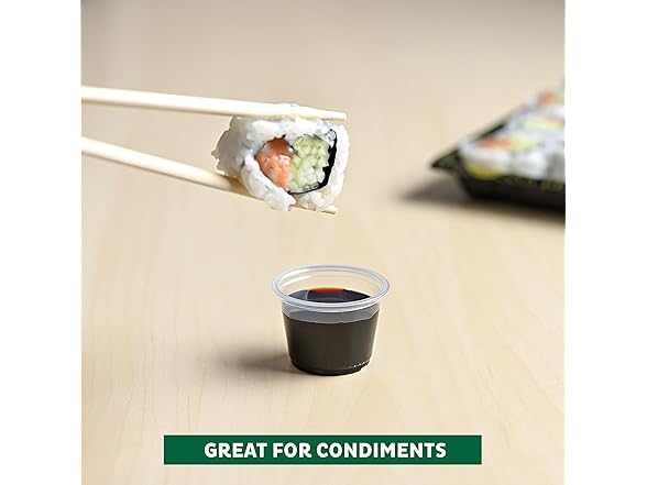 1oz Portion Cups with Lids 100pk