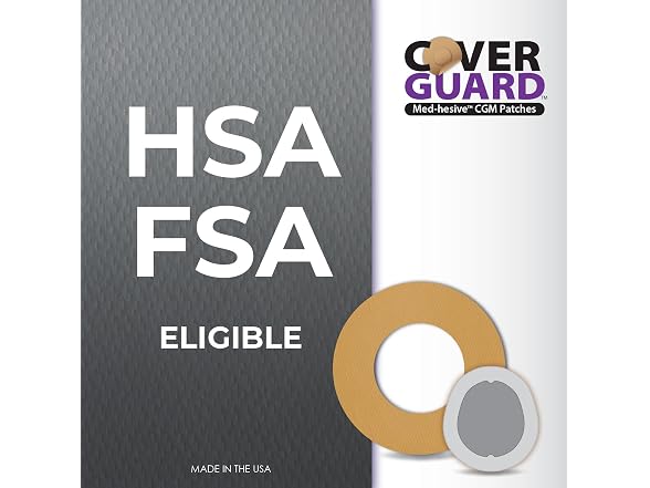 CoverGuard CGM Overpatch Dexcom G7 Tan 25 Count