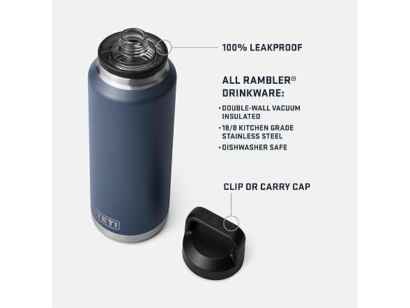 YETI Rambler 46oz Bottle, Nordic Purple