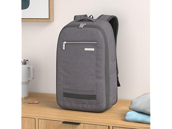 Samsonite Modern Utility Travel Backpack, Charcoal Heather