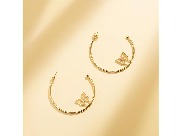 Joo&Rind Big Gold Hoop Earrings For Women
