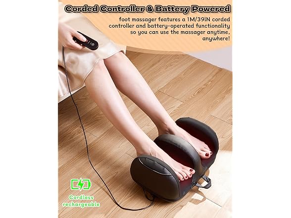 LINGTENG Cordless Foot Massager