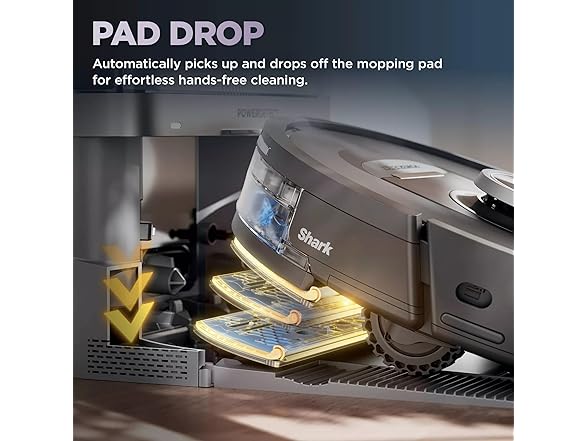 Shark R-RV2820YE Robot Vacuum & Mop Combo