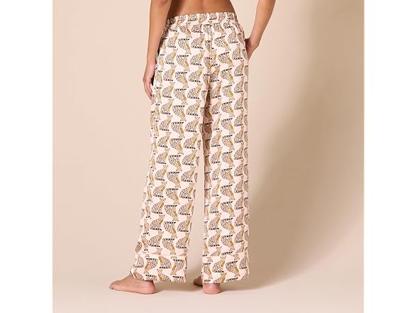 Tan Geometric Print
