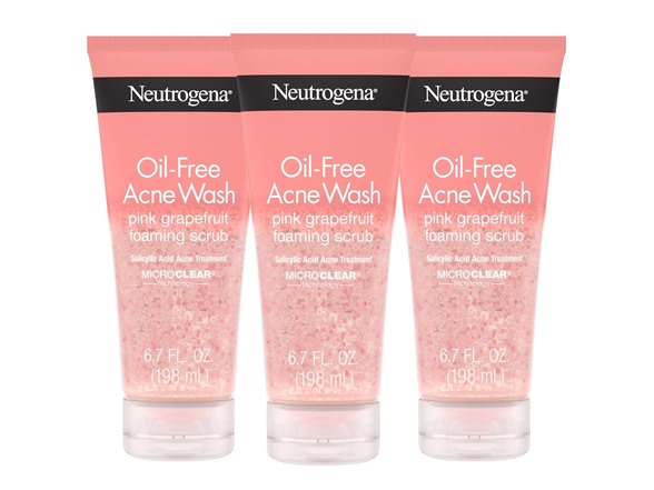 Neutrogena Oil-Free Acne Face Wash Pink Grapefruit