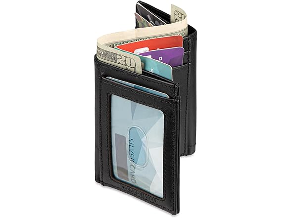 DOCKERS Dockers Men's Extra Capacity Slim Profile Trifold