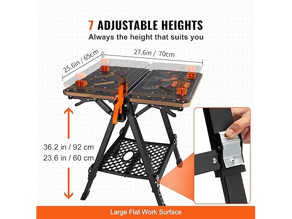 VEVOR Convertible Workstation
