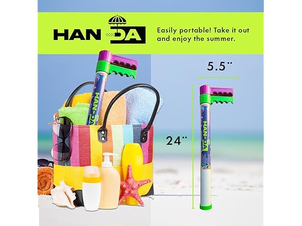 HAN-DA Beach Umbrella Sand Anchor