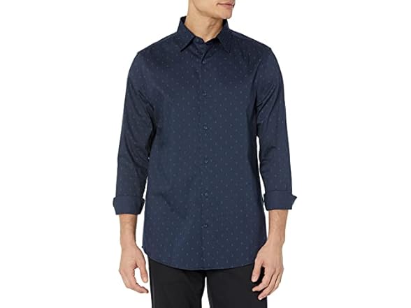 AE Mens Regular-Fit Dress Shirt