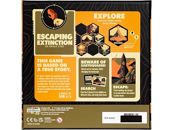 Spin Master Games, SolidRoots Escaping Extinction