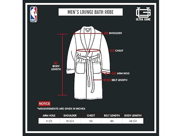 Ultra NCAA Mens Lounge Bath Robe Trojans