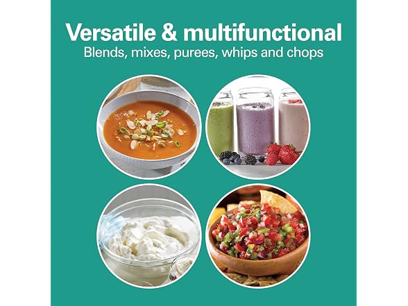 Hamilton Beach Speed Hand Blender with Chopping Bowl
