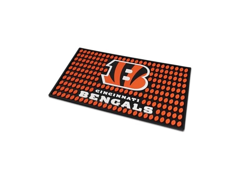 BENGALS Bar Mat (19x11)