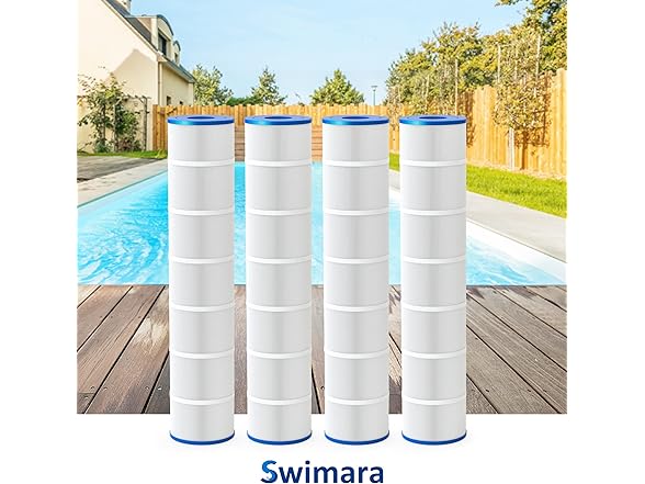 Swimara Upgraded 5oz C5030 Pool Filter Cartridges, Compatibl (Open Box)