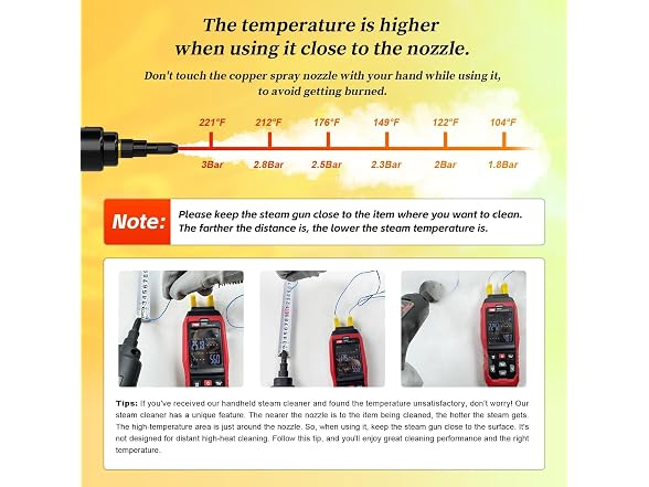 2500W Portable Steam Cleaner - Gallery 5