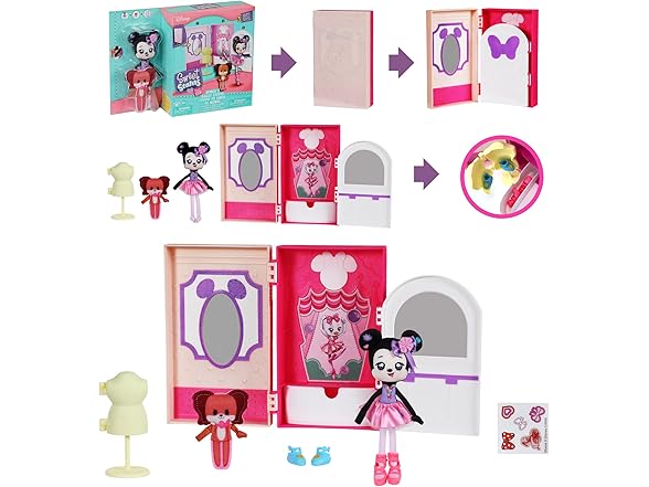 SWEET SEAMS 6" Soft Rag  Minnie Mouse