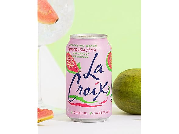 8PK La Croix Sparkling Water, Guava Sao Paulp
