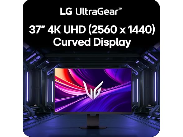LG 37G800A-B 37-Inch Ultragear 4K UHD (3840 x 2160) Curved Gaming Monitor - Gallery 2