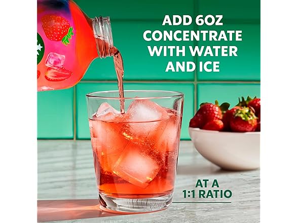 Starbucks Refreshers Concentrate Strawberry Acai