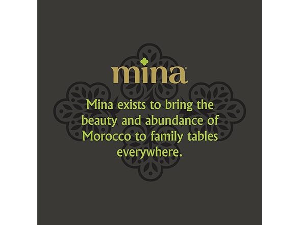 Mina Moroccan Olive Oil Extra Virgin 16.9 Fl Oz