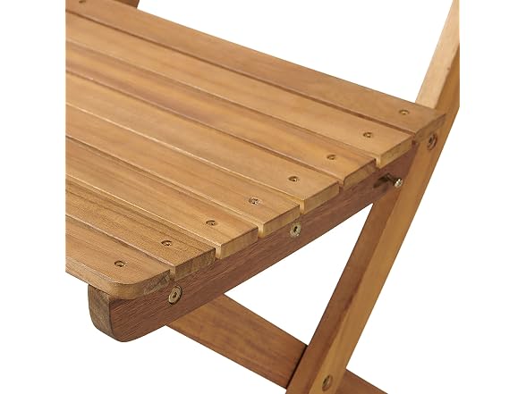 Alaterre Furniture Cabot Folding Outdoor Bistro - Gallery 3