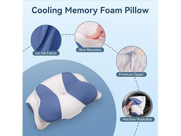 Paxato Cervical Neck Pillow for Sleeping