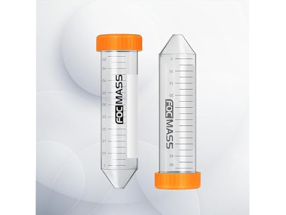 FOCMASS 50ml Conical Centrifuge Tubes