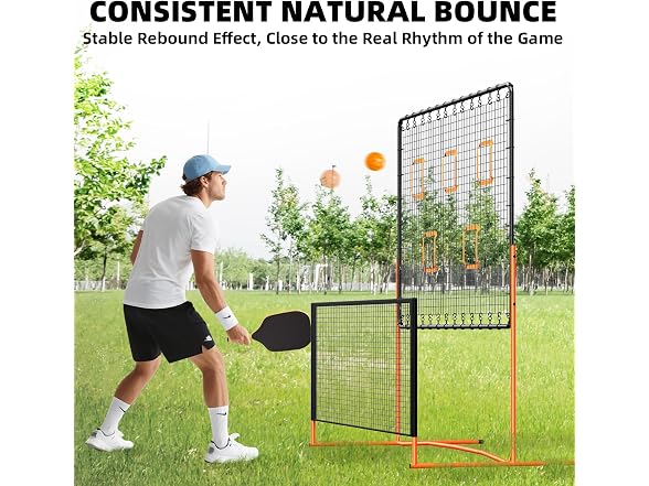 FAHKNS Pickleball Rebounder Training Equipment