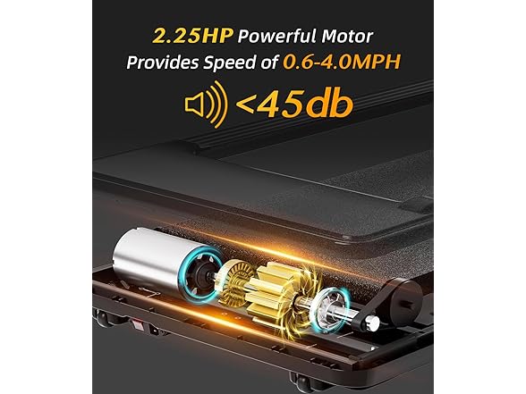 Bifanuo 2 in 1 Folding Treadmill