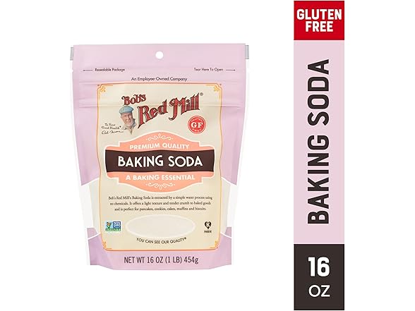 Bob's Red Mill Baking Soda, 16oz (Pack of 1)