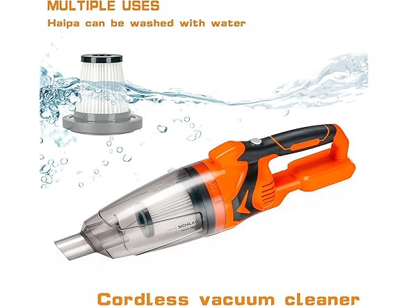 Nichilas Cordless Vacuum for DEWALT 20V