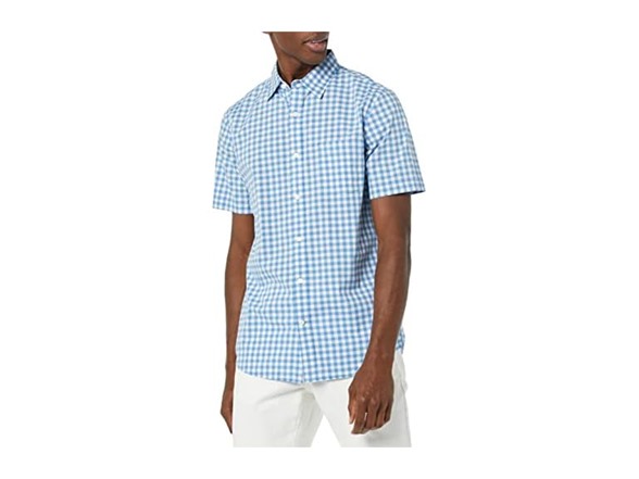 Light Blue White Gingham