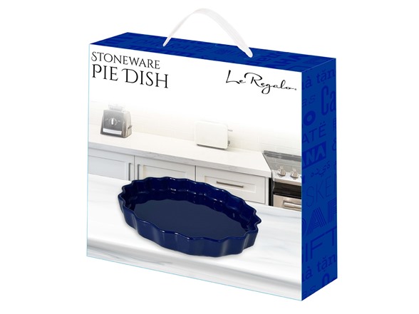 Le Regalo Stoneware Pie Dish