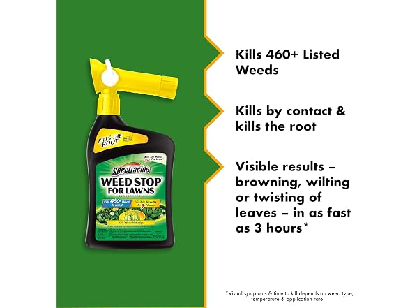 Spectracide Weed Stop for Lawns Concentrate, 32 Ounce, 6 Pack