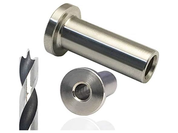 kjxxkj 60-Pcs Stainless Steel Protector Sleeve