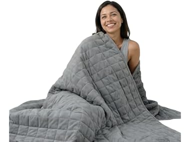 $20.99 Smart Queen Weighted Blanket for Adults dealfomo