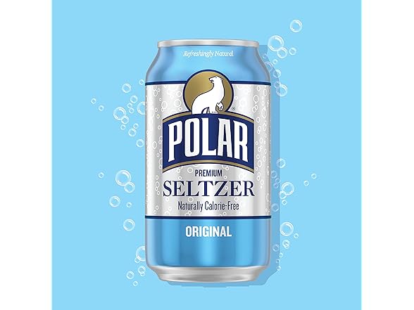 18PK Polar Seltzer Water Original, 12 fl oz