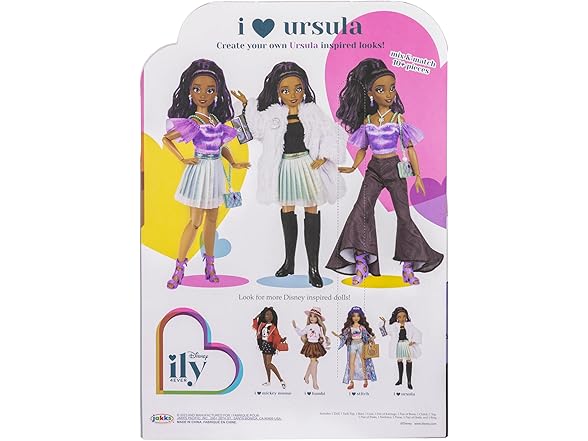 Disney ily 4EVER Dolls Disney 100 - Ursula 11.5"
