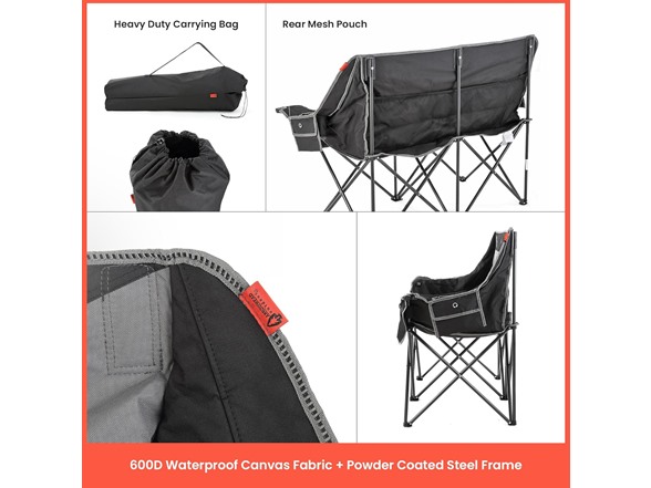 ARROWHEAD OUTDOOR Heated Loveseat