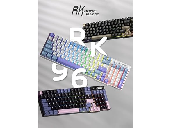 RK 96 Wireless Hot-Swappable Mechanical Keyboard