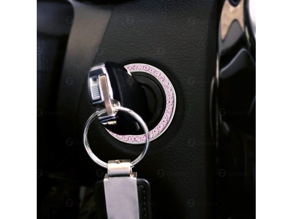 Zone Tech Pink Ring Emblem Sticker 10Pk