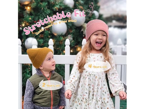 FURTALK Toddler Beanie 3 Pack