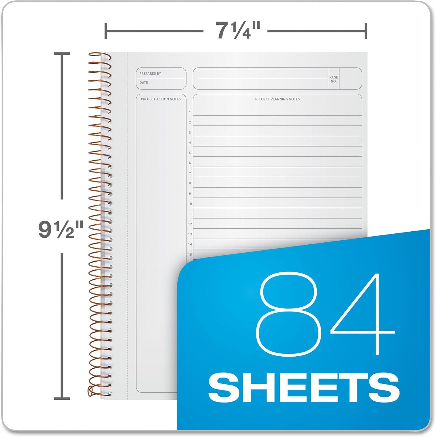 Ampad 20816 Gold Fibre Wirebound Writing Pad - Gallery 11