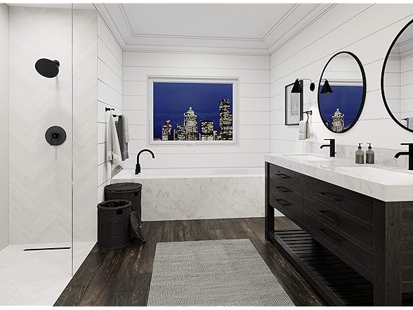 Pfister BRH-NC1B Contempra Robe Hook Matte Black