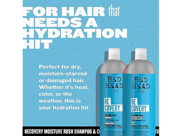 TIGI Bed Head Recovery Shampoo & Conditioner 25.36oz
