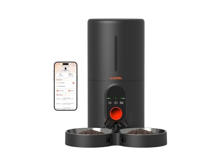 WOPET BC385125060001 WIFI pet feeder black